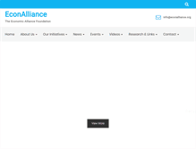 Tablet Screenshot of econalliance.org